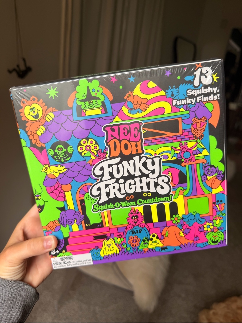 Schylling Authenic Nee Doh Funky Frights Squishy Set - Halloween rare 13 Needohs